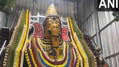 India News | Tamil Nadu: Devotees Flock Ucchi Pillayar Temple to Celebrate First Day of Ganesh Chaturthi