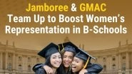 Business News | Jamboree and GMAC Team Up to Boost Women's Representation in Business Schools