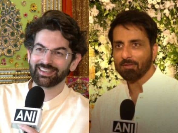 Entertainment News | Neil Nitin Mukesh, Sonu Sood Offer Glimpse into Their Ganesh Chaturthi Celebrations