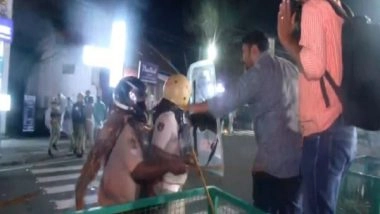 India News | Kerala: Youth Congress Workers March to CM's Residence, Police Resort to Lathi Charge, Several Detained