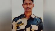 India News | J-K: BSF Honours Constable Rajib Nunia, Killed During Border Duty