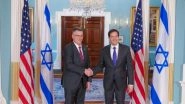 World News | US Secretary of State Marco Rubio Meets Israeli FM Gidon Saar, Reaffirms 'vital' Bilateral Cooperation