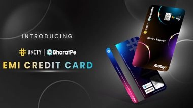 Business News | Unity Bank and BharatPe Partner to Launch India's First EMI Driven Card