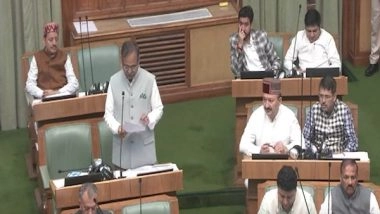 India News | Himachal Pradesh: Opposition Seeks House Adjournment, Government Support to Visit Disaster-hit Areas