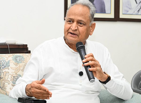 India News | Congress Leader Ashok Gehlot Expresses Concern over Two Rajasthan Youth Missing in J-K's Vaishno Devi Landslide