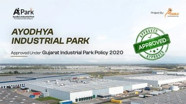 Business News | Shree Ramji Buildcon Group's Ayodhya Industrial Park Receives Approval Under Gujarat Industrial Park Policy 2020