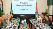 World News | India, Saudi Arabia Strengthen Defence Ties with 7th JCDC Meeting