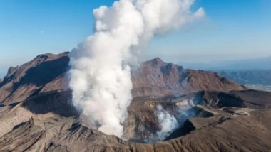World News | Volcano in Japan Spews Plume 5,500 Metres Above Crater