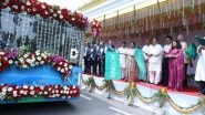 Business News | SWITCH Mobility Flags Off the First Batch of SWITCH EiV12 - Low Floor Electric City Buses for the Department of Transport, Delhi