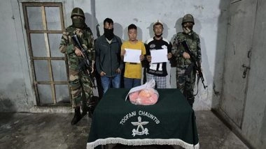 India News | Assam Rifles Seize Meth Worth Rs 21 Cr in Mizoram's Aizawl, Two Held