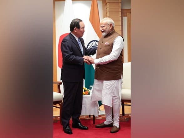 World News | PM Modi Holds Talks with Japan Parliament Speaker on India-Japan Ties