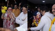 Entertainment News | Govinda, Sunita Ahuja Dance Together at Ganpati Visarjan After Quashing Separation Rumours