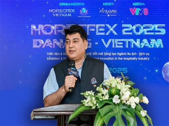 Business News | Bollywood Filmmaker Captain Rahul Bali Highlights the Economic Impact of Film Industry on Tourism at HORECFEX 2026 in Danang, Vietnam