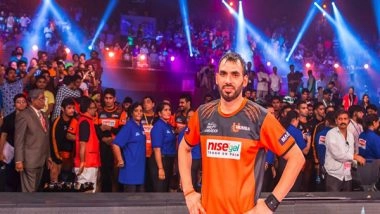 Sports News | U Mumba Launches First-ever Hall of Fame, Celebrates Legends Anup Kumar, Fazel Atrachali
