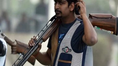 Sports News | Asian Shooting C'ships: Ankur Secures Record-breaking Gold, India Crosses Century of Medals for First Time