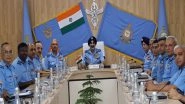 India News | Shillong: Air Chief Marshal AP Singh Attends Commanders' Conference at EAC Headquarters