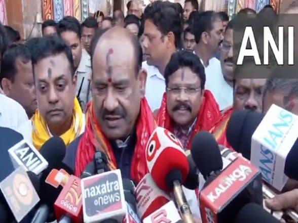 India News | Lok Sabha Speaker Om Birla Offers Prayer at Puri's Jagannath Temple