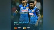 Sports News | Madushanka's Hat-trick Helps Sri Lanka to Narrow 7 Run Win over Zimbabwe in 1st ODI
