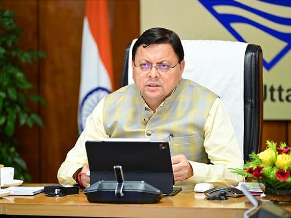 India News | Uttarakhand CM Dhami Orders Swift Relief, Rescue Ops After Cloudburst in Rudraprayag, Chamoli, Nearby Districts