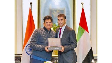Business News | India, UAE Hold Talks to Boost Trade and Investment in Infra, Energy, and Tech