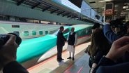 World News | Japan's PM Travels with PM Modi in Bullet Train from Tokyo to Sendai