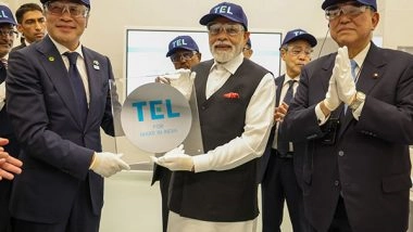 World News | PM Modi Visits Tokyo Electron Factory, Highlights Semiconductor Key Area for India-Japan Cooperation