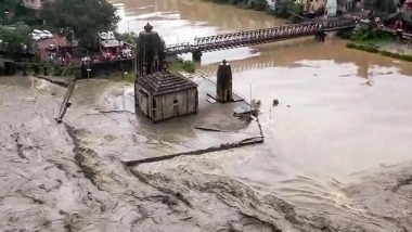 India News | Heavy Rains Disrupt 557 Roads in Himachal, Including 3 National Highways