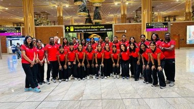 Sports News | Indian Women's Hockey Team Departs for Women's Asia Cup 2025 in China