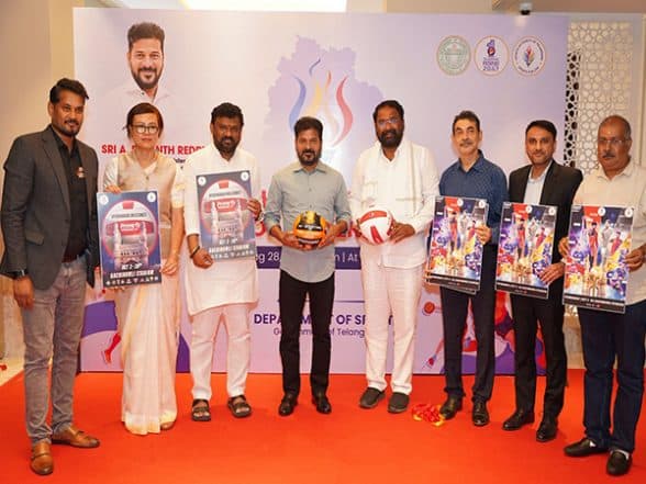 Sports News | Telangana CM Extends Support to Prime Volleyball League as Hyderabad Gears to Host Season 4