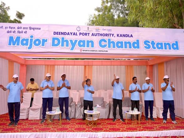 India News | Deendayal Port Authority at Kandla Celebrates National Sports Day 2025 with Fervour and Sporting Spirit