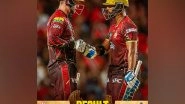 Sports News | CPL 2025: Colin Munro, Nicholas Pooran Take Trinbago Knight Riders to the Top with Dominant Win over Barbados Royals