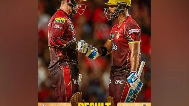 Sports News | CPL 2025: Colin Munro, Nicholas Pooran Take Trinbago Knight Riders to the Top with Dominant Win over Barbados Royals