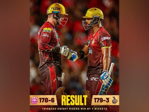 Sports News | CPL 2025: Colin Munro, Nicholas Pooran Take Trinbago Knight Riders to the Top with Dominant Win over Barbados Royals