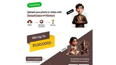 Business News | Flowkar Launches Markent with Ganesh Chaturthi Contest - Win ₹2.5 Lakh in India's First Skill-Based Creator Competition
