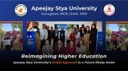 Business News | Apeejay Stya University: Shaping Futures with 98% Placement Success