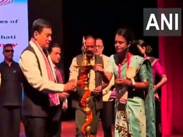 India News | Sarbananda Sonowal Inaugurates INI Radiology Update 2025 at AIIMS Guwahati