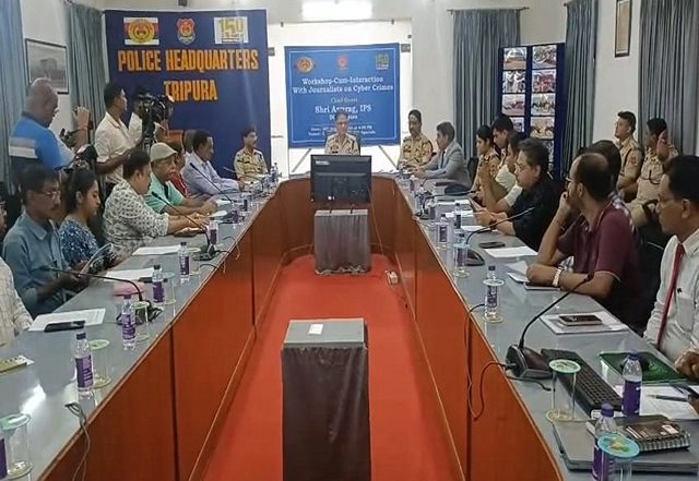 India News | Cybercrime Awareness Program Organised in Tripura to Involve Media as Key Ally