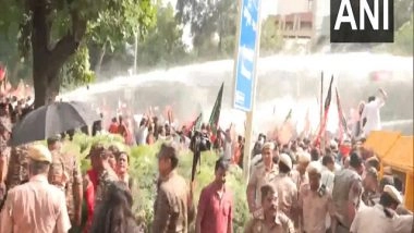 India News | Delhi Police Detain Several BJP Leaders, Workers Protesting over Derogatory Remarks Passed on PM Modi and His Late Mother