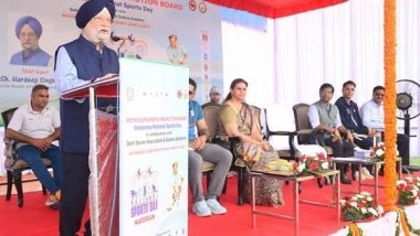 Business News | India's Oil & Gas PSUs' Pioneering Role in Nurturing Sporting Culture: Hardeep Singh Puri
