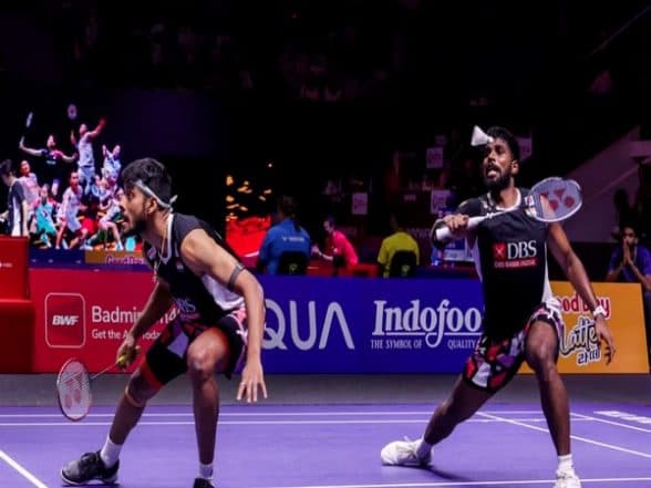 Sports News | BWF World Championships: Satwik-Chirag Agonisingly Fall Short of Final After Heartbreak Against China's Chen-Liu