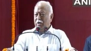 India News | Chhattisgarh: RSS Chief Mohan Bhagwat Attends Book Launch Event in Memory of Kashinath Gore