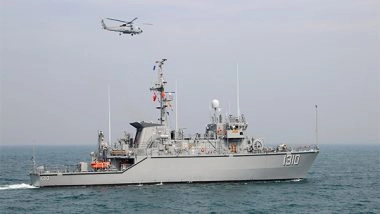 World News | Taiwan Detects 5 PLA Aircraft, 6 PLAN Vessels Around Its Territory