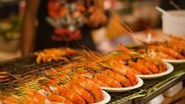 Business News | Shrimp Exports to Fall 15-18% This Fiscal as US Tariffs Push Duty Above 58%: Crisil