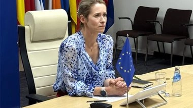 World News | EU is Divided on Gaza Issue: European Commission Vice President Kallas