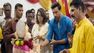 Entertainment News | Ganesh Visarjan 2025: Ranbir Kapoor Bids Goodbye to Bappa with Mom Neetu Kapoor