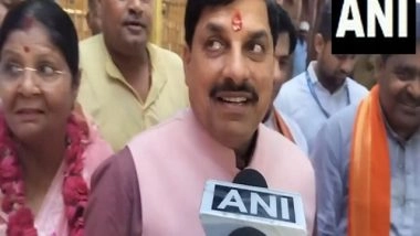 India News | Madhya Pradesh CM Mohan Yadav Offers Prayers at Shanichara Temple in Morena