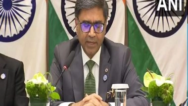 World News | PM Modi Raises Cross-border Terrorism Issue with Xi Jinping at SCO Summit: Foreign Secy