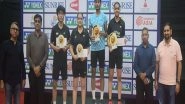 Sports News | Unseeded Indian Teens Vansh-Shravani and Aanya-Angela Win Doubles Gold at Yonex India Junior International Grand Prix