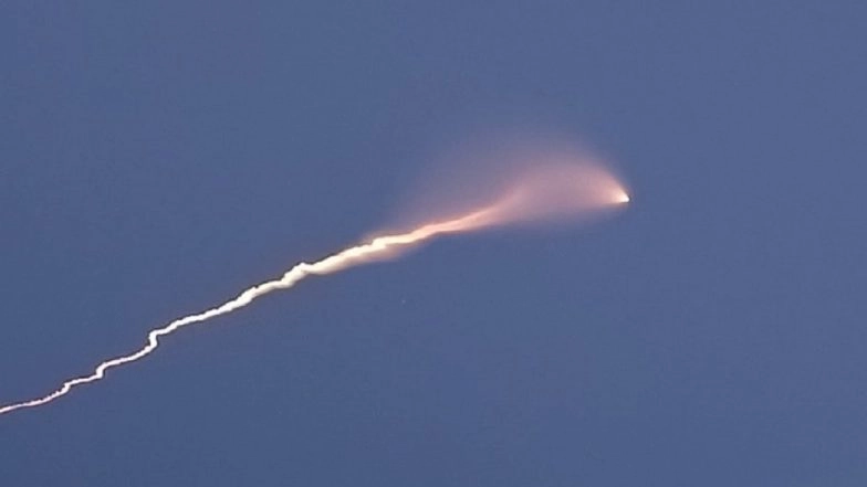 Agni 5 Testing: India Successfully Test-Fires Intermediate Range Ballistic Missile 'Agni 5' From Integrated Test Range in Odisha's Chandipur (See Video and Pics)