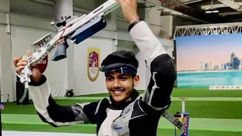 Aishwary Pratap Singh Tomar Wins Gold Medal In 50 M Rifle 3P event at Asian Shooting Championships 2025